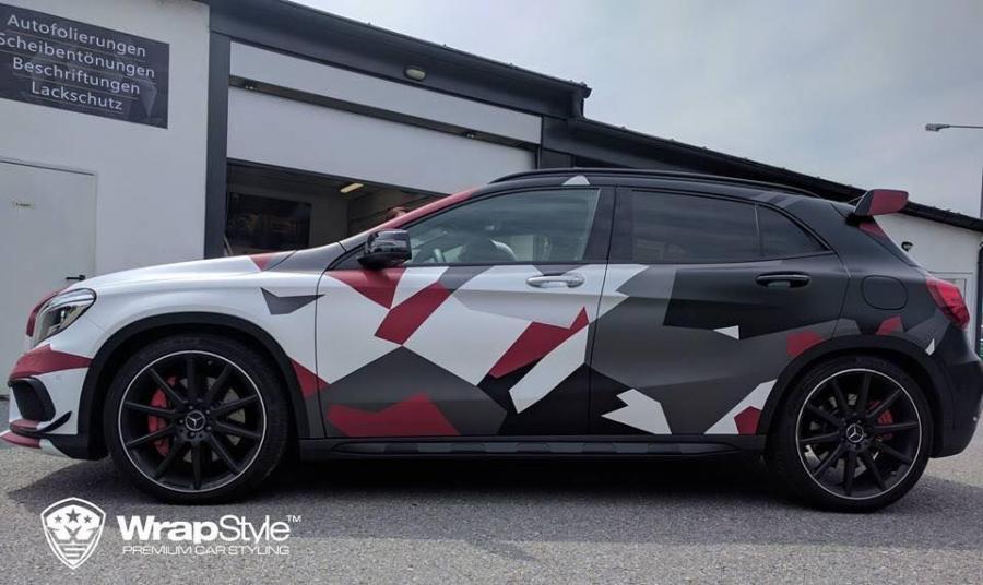  Mercedes-AMG GLA45 4Matic by WrapStyle 2017 года  (фото 2 из 3)